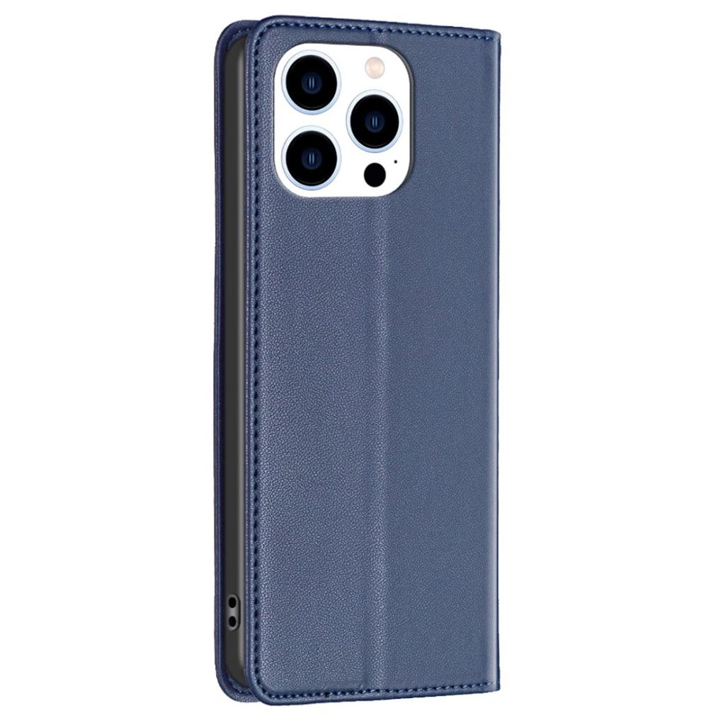 BINFEN COLOR iPhone 13 Pro Max Lompakkokotelo Keinonahka - Sininen