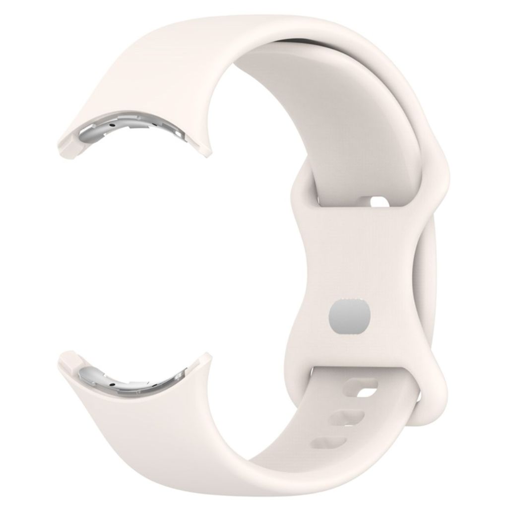 Google Pixel Watch 3 41 mm Kellonranneke, Silikoni - valkoinen