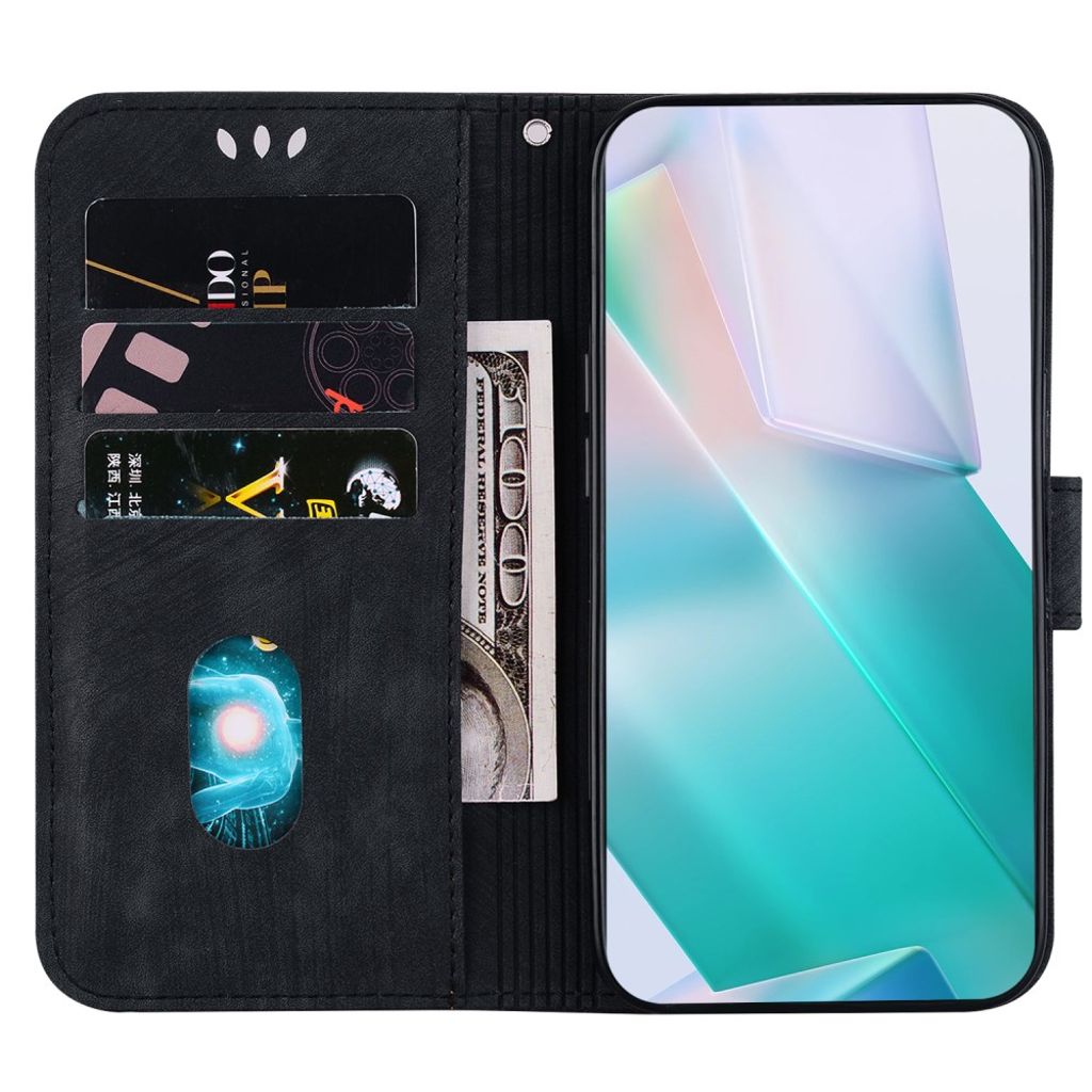 Xiaomi Redmi 15C 5G / 15C 4G Kotelo Jalusta - Musta