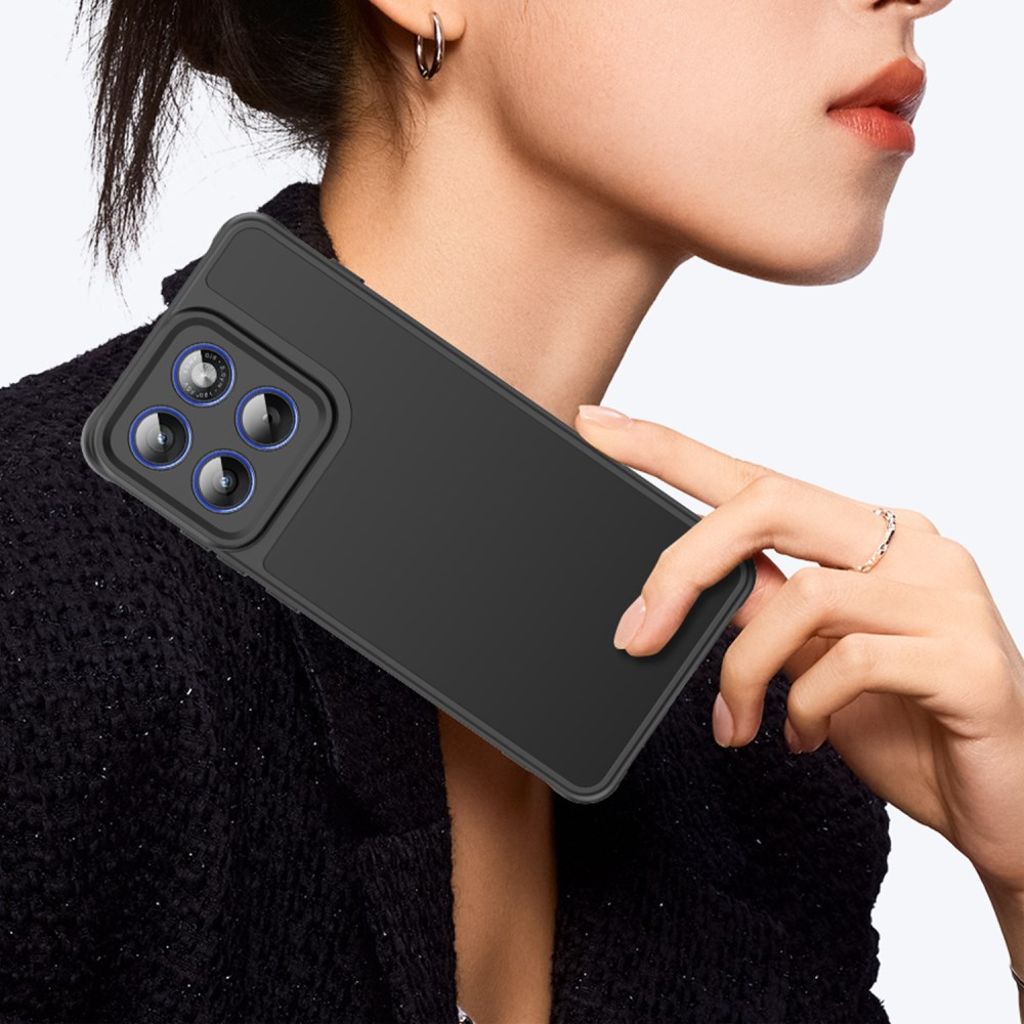 Motorola Edge 70 5G Case Drop Proof Frosted PC/TPU Airbag - Black