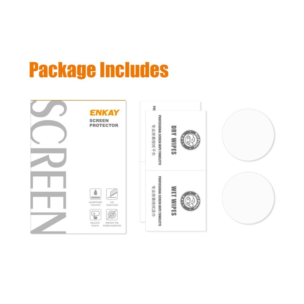 ENKAY HAT PRINCE Garmin Instinct 2S Screen Protector, 0.2mm, 9H, 2Pcs