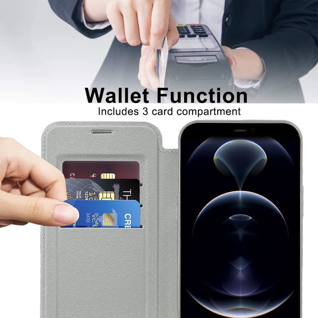 iPhone 12 Pro Etui med MagSafe - Sølv