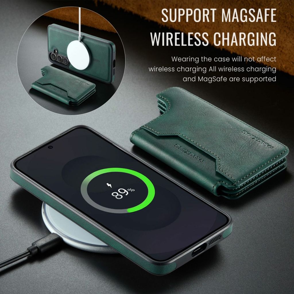 MAGKING Samsung Galaxy S25 FE Kuori MagSafe - Vihreä