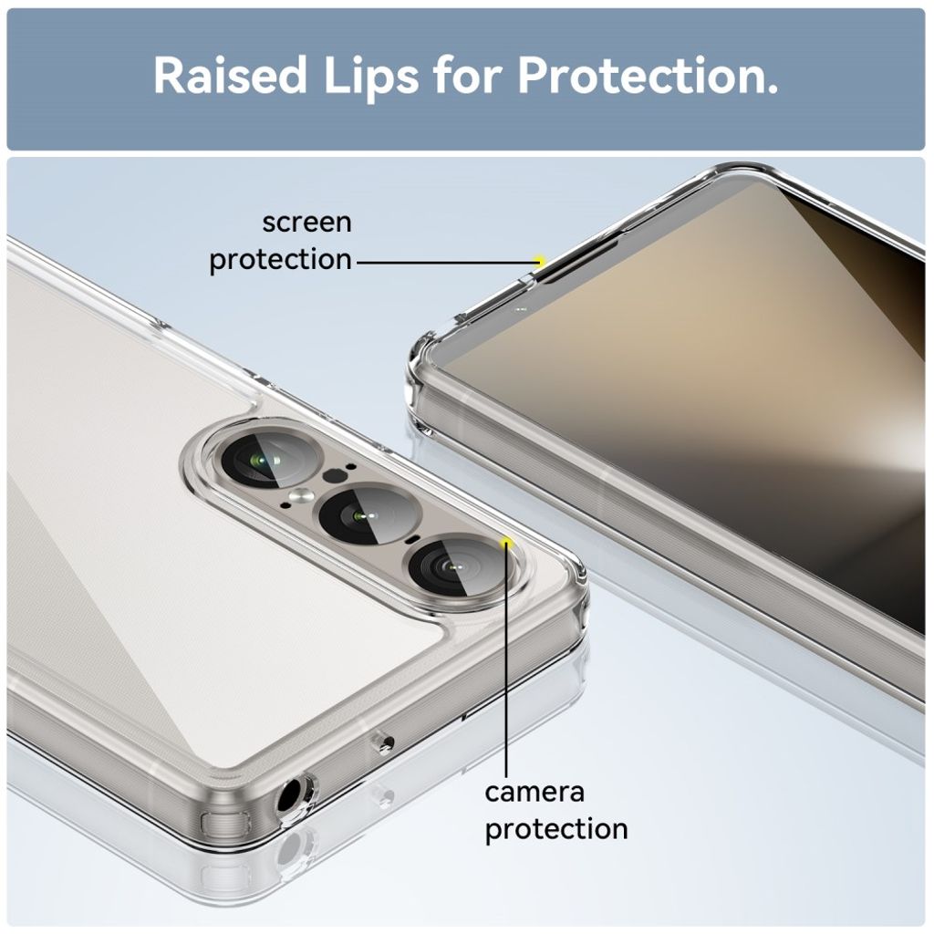 Sony Xperia 1 VII Akryl Skal - Transparent