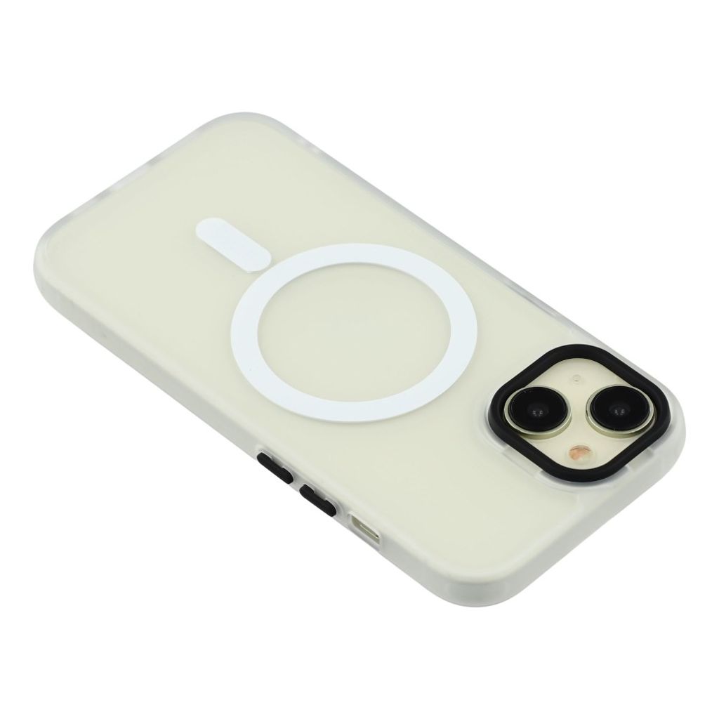 iPhone 14 Plus MagSafe-deksel – Hvit