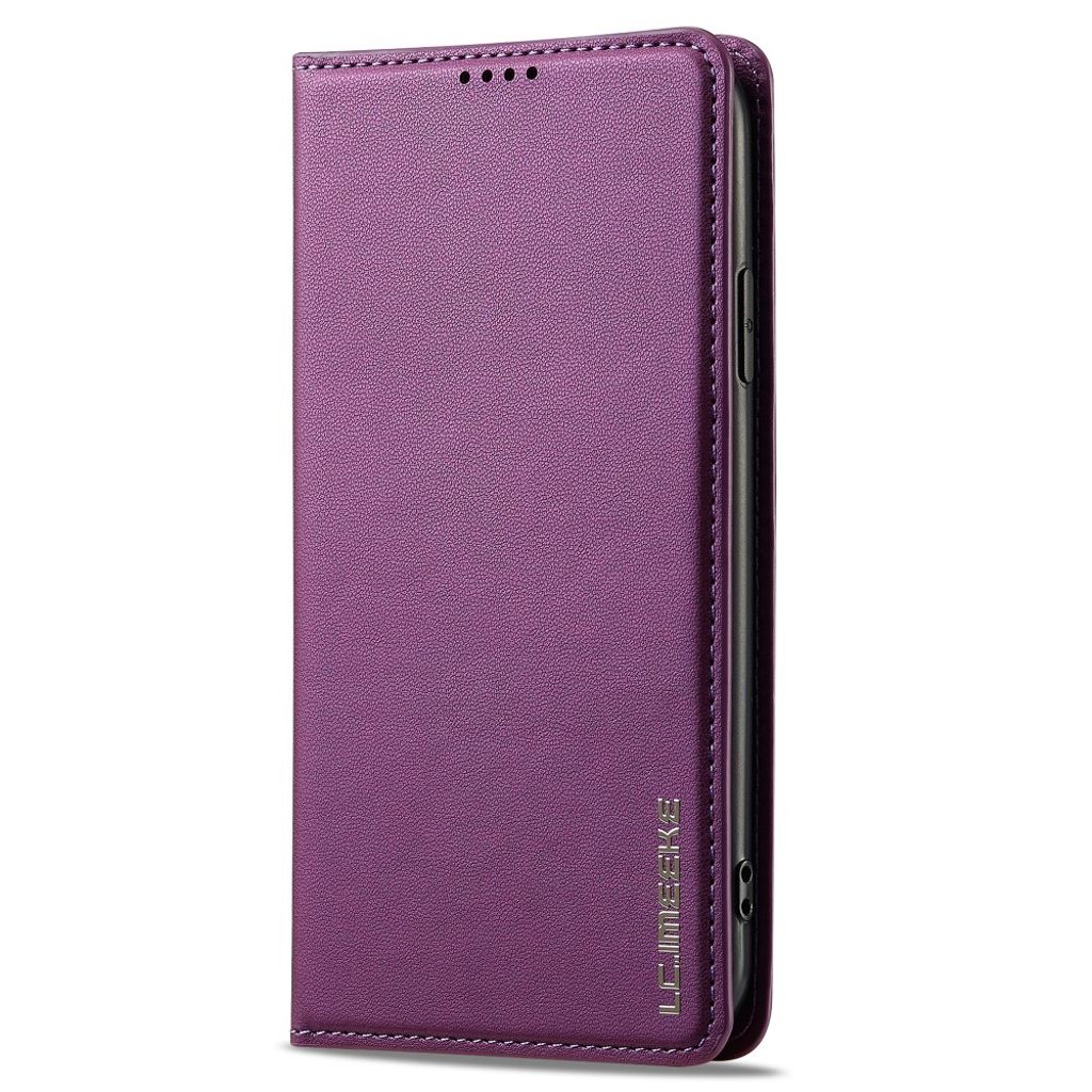 LC.IMEEKE iPhone XS Max Pungetui med Stand og Kortholder – Lilla