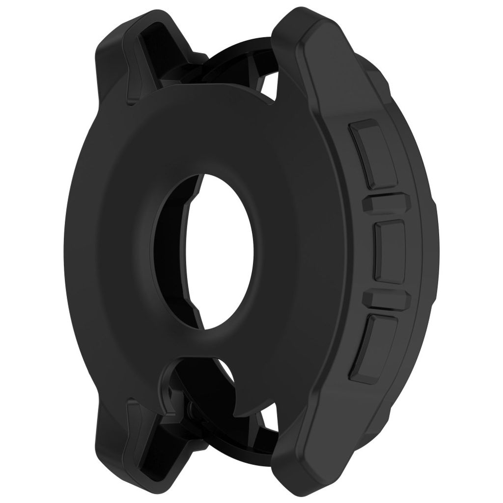 Garmin Instinct 3 AMOLED 50mm osv. Cover i Silikone - Sort