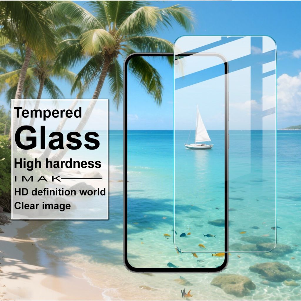 IMAK Samsung Galaxy S26 FE/S25 FE Skjermbeskytter Herdet Glass
