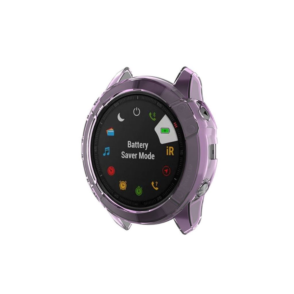 Garmin Fenix 6X/6X Pro Case in TPU - Purple