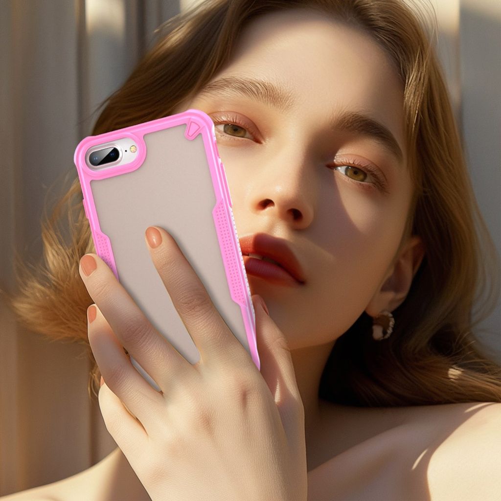 iPhone 8 Plus / 7 Plus Cover - Lyserød