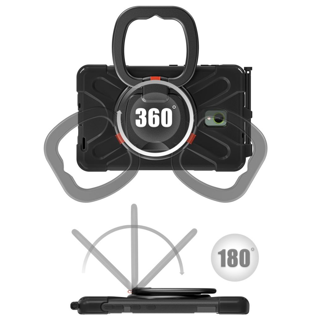 Samsung Galaxy Tab Active5 Case with Hand grip - Black