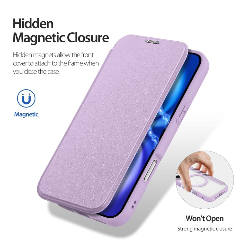 DUX DUCIS iPhone 17 Fodral med MagSafe - Lila