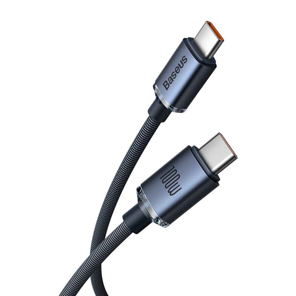 Baseus CAJY000601 USB-C til USB-C PD kabel 100W 1,2m sort