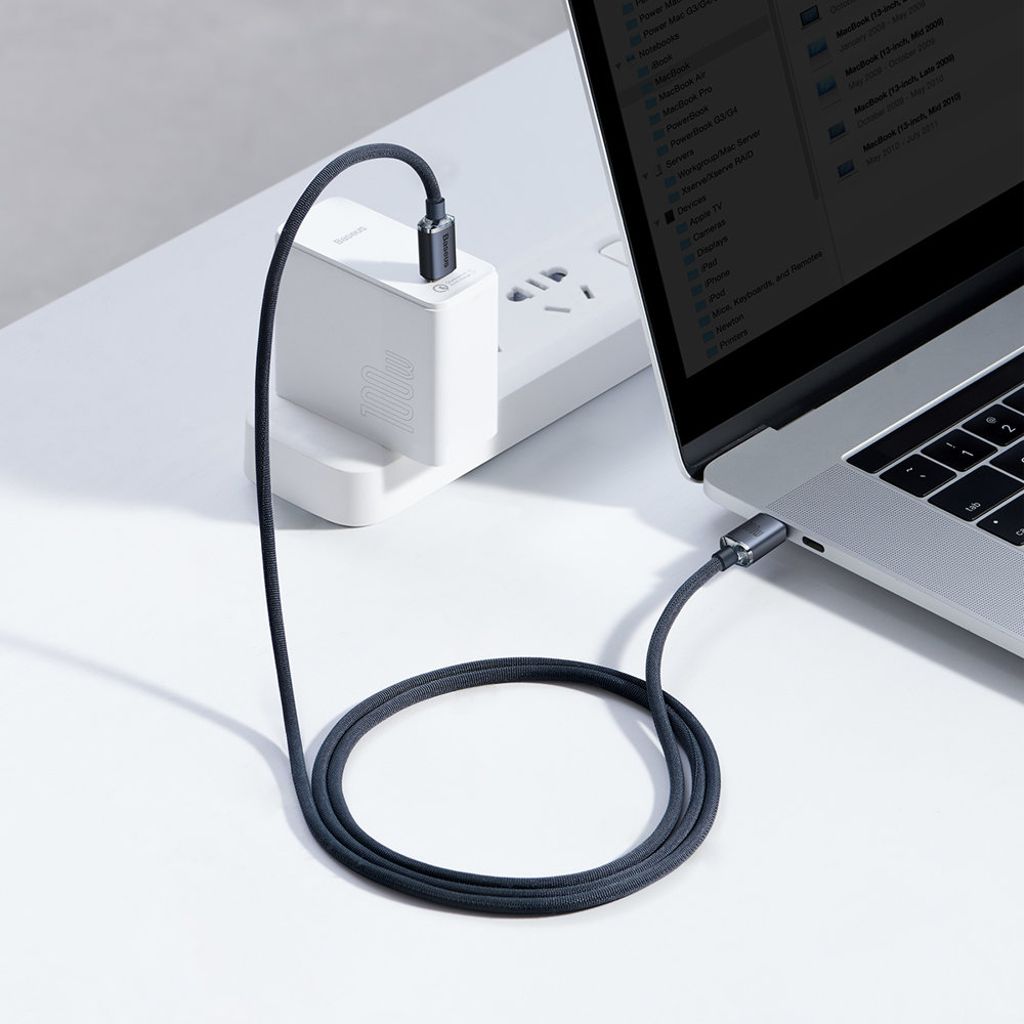 Baseus CAJY000601 USB-C til USB-C PD kabel 100W 1,2m sort