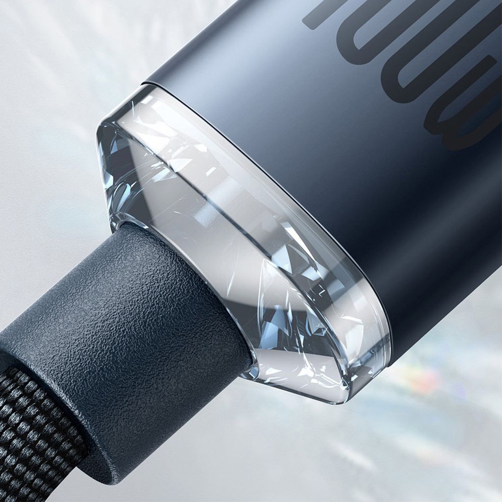 Baseus CAJY000601 USB-C til USB-C PD kabel 100W 1,2m sort