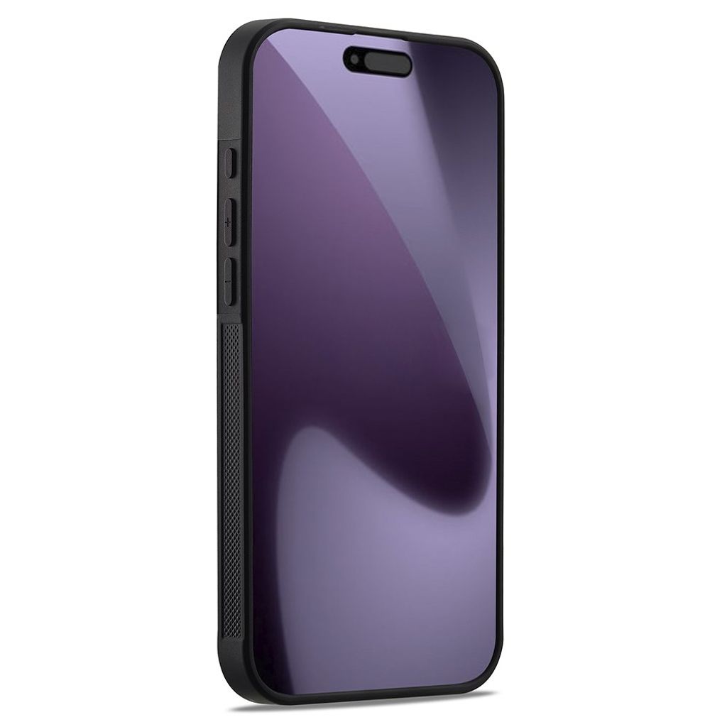 iPhone 18 Pro/17 Pro Kuori hiilikuitupinta - Musta