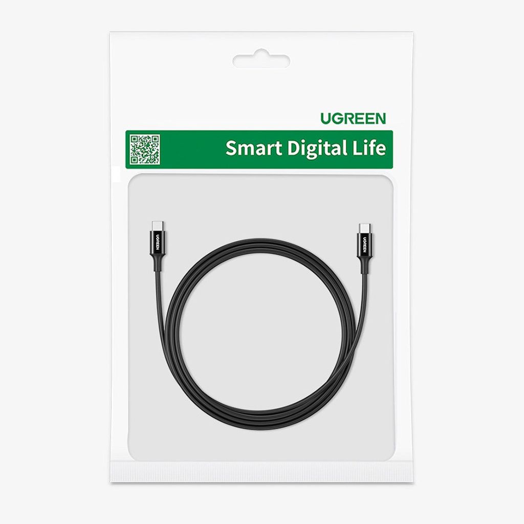 Ugreen USB Type C til Type C kabel 1m hvid (US300)
