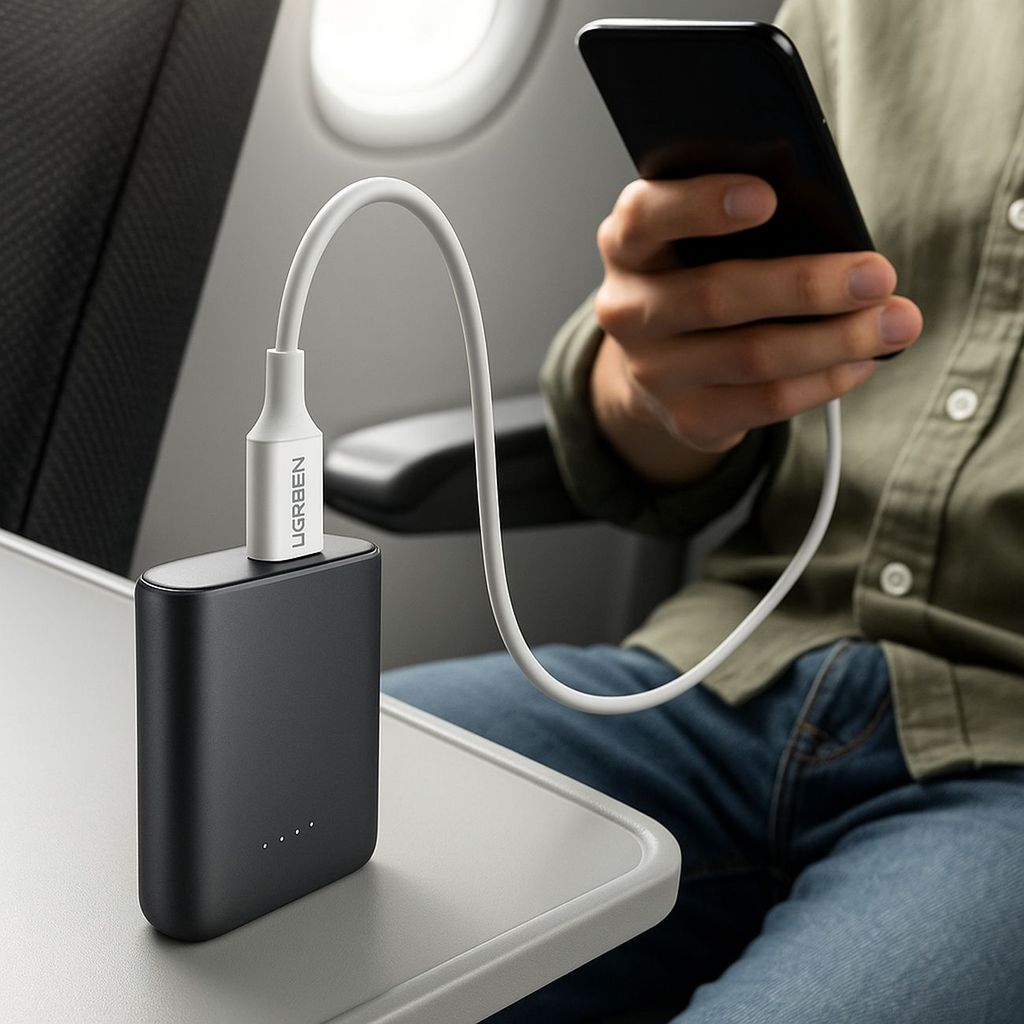 Ugreen USB Type C til Type C kabel 1m hvid (US300)