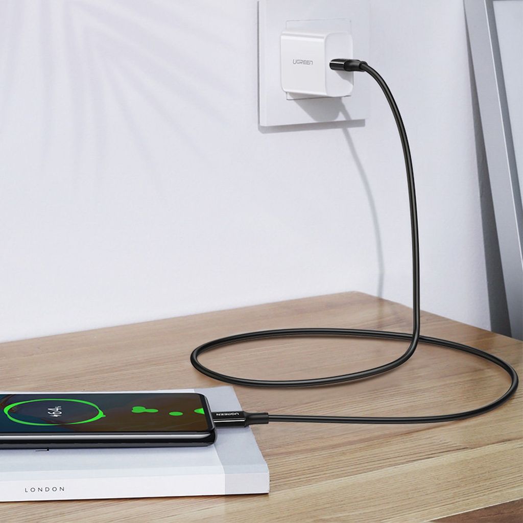 Ugreen USB Type C til Type C kabel 1m hvid (US300)