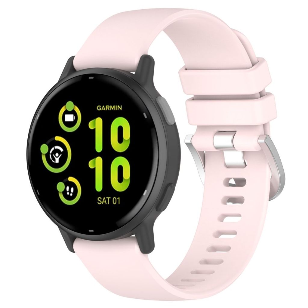 Garmin Vivoactive 5 Klokkereim Silikon - Rosa
