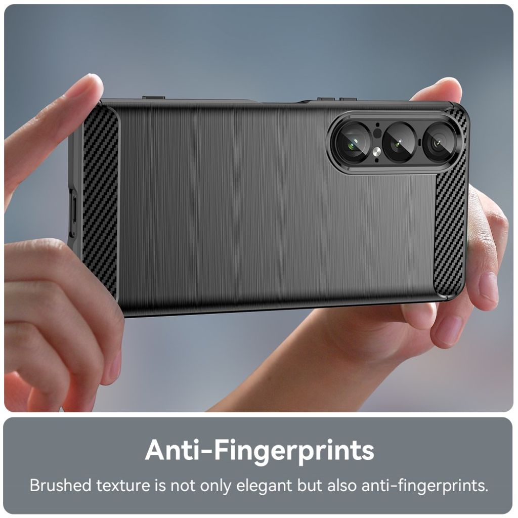 Sony Xperia 1 VII TPU Kuori - Musta