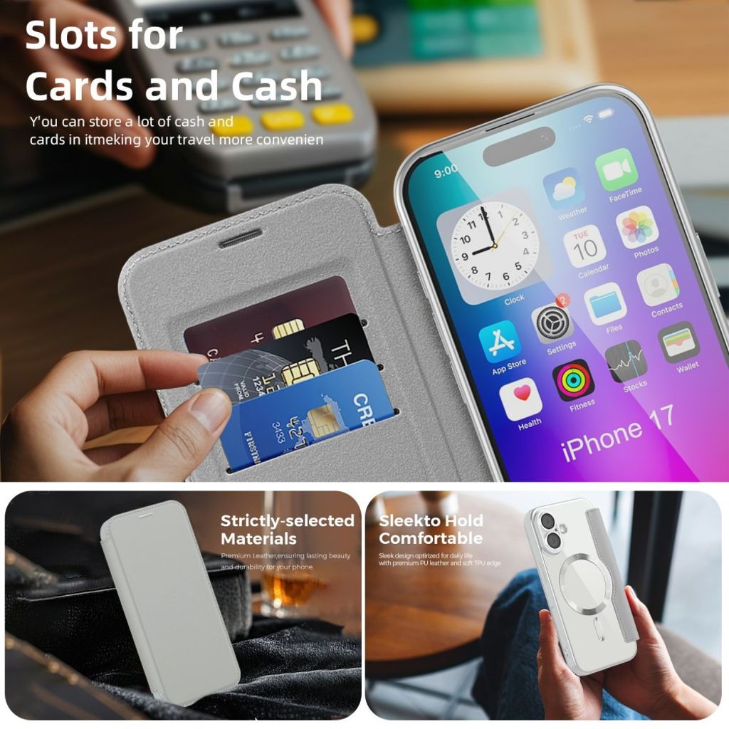 iPhone 17 Cover with MagSafe - Grey