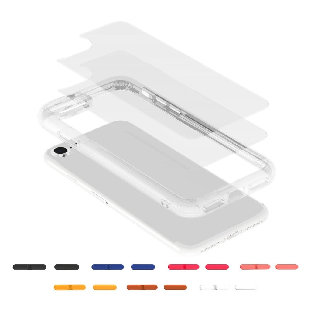 iPhone 6/6s/7/8/SE 2020/2022 Skal - Vit