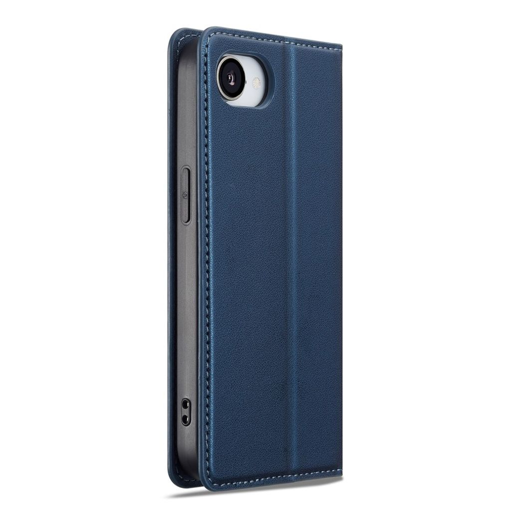 LC.IMEEKE iPhone 16e Plånboksfodral med Stativ – Blå