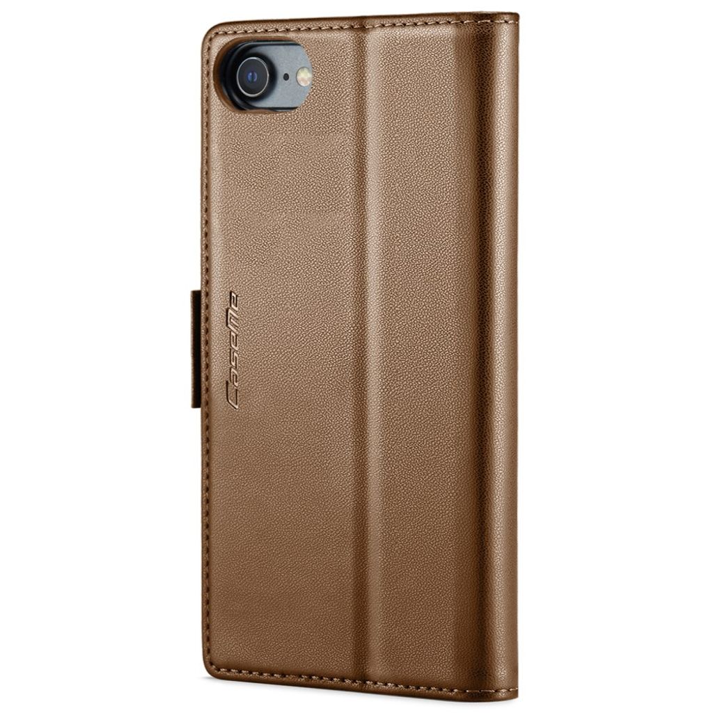 CASEME iPhone 6/6s/7/8/SE 2020/2022 Etui med Kortplads - Brun