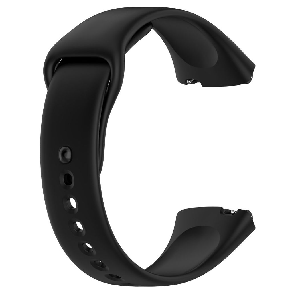 Xiaomi Redmi Watch 3 Lite / Watch 3 Active Silikoniranneke Kellolle - Musta