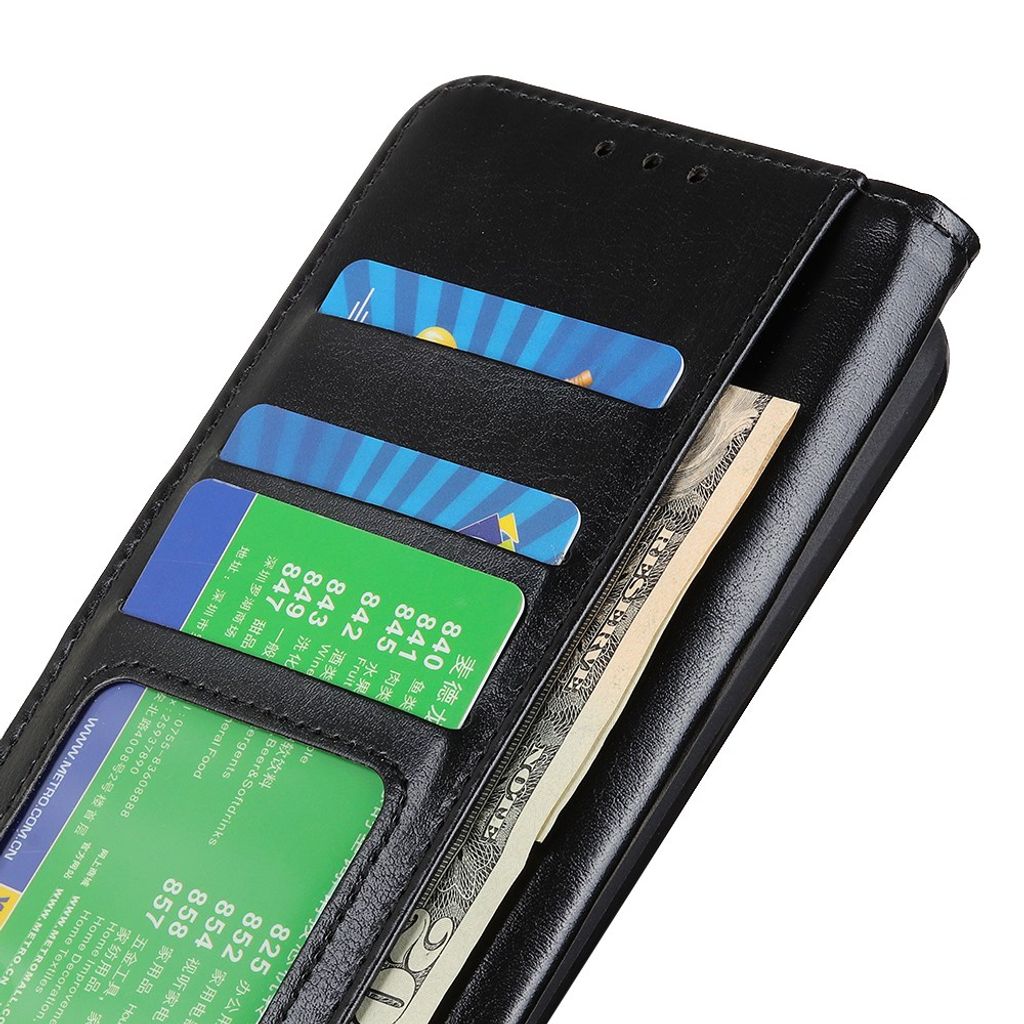 Xiaomi Poco C85x 5G/Redmi A7 Pro Plånboksfodral PU-läder - Svart