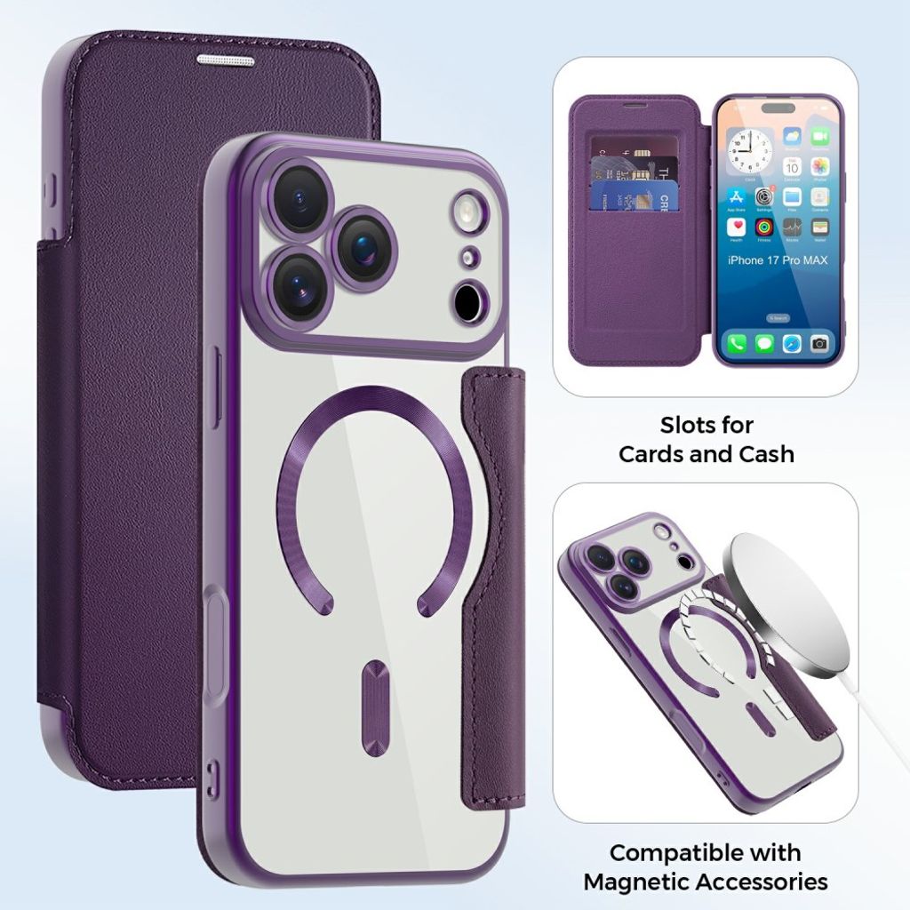 iPhone 17 Pro Max Cover with MagSafe - Dark Purple