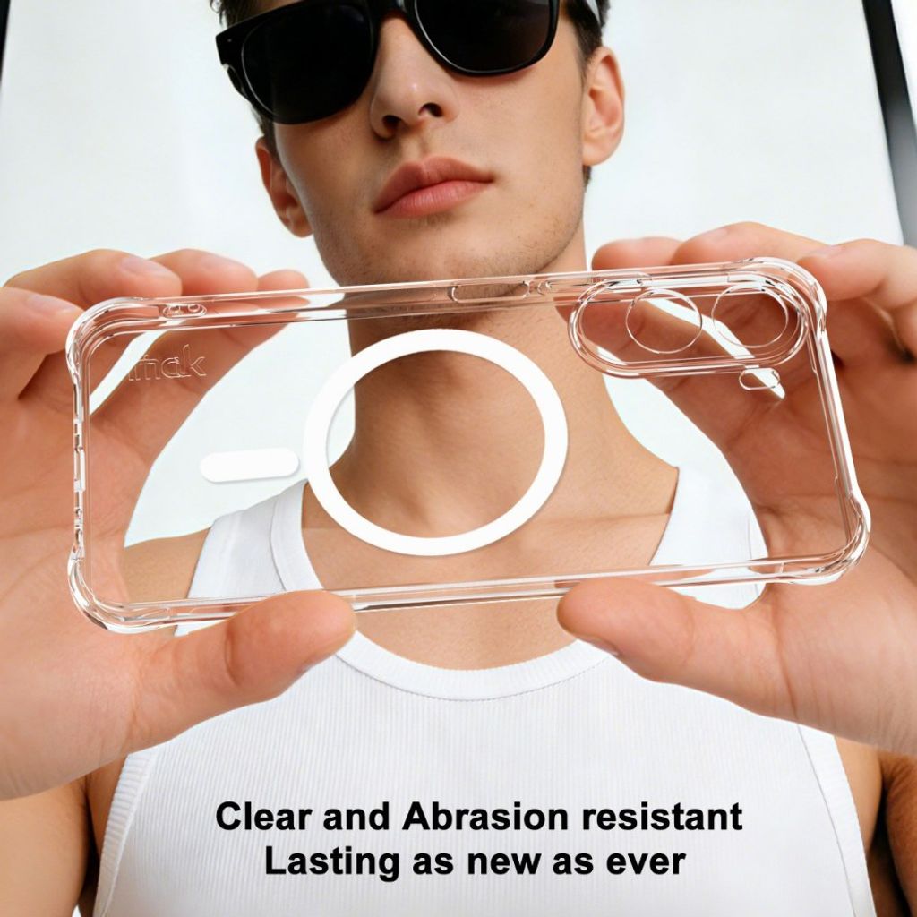 Xiaomi Poco C85x/Poco C81 Pro/Redmi A7 Pro MagSafe Skal - Transparent