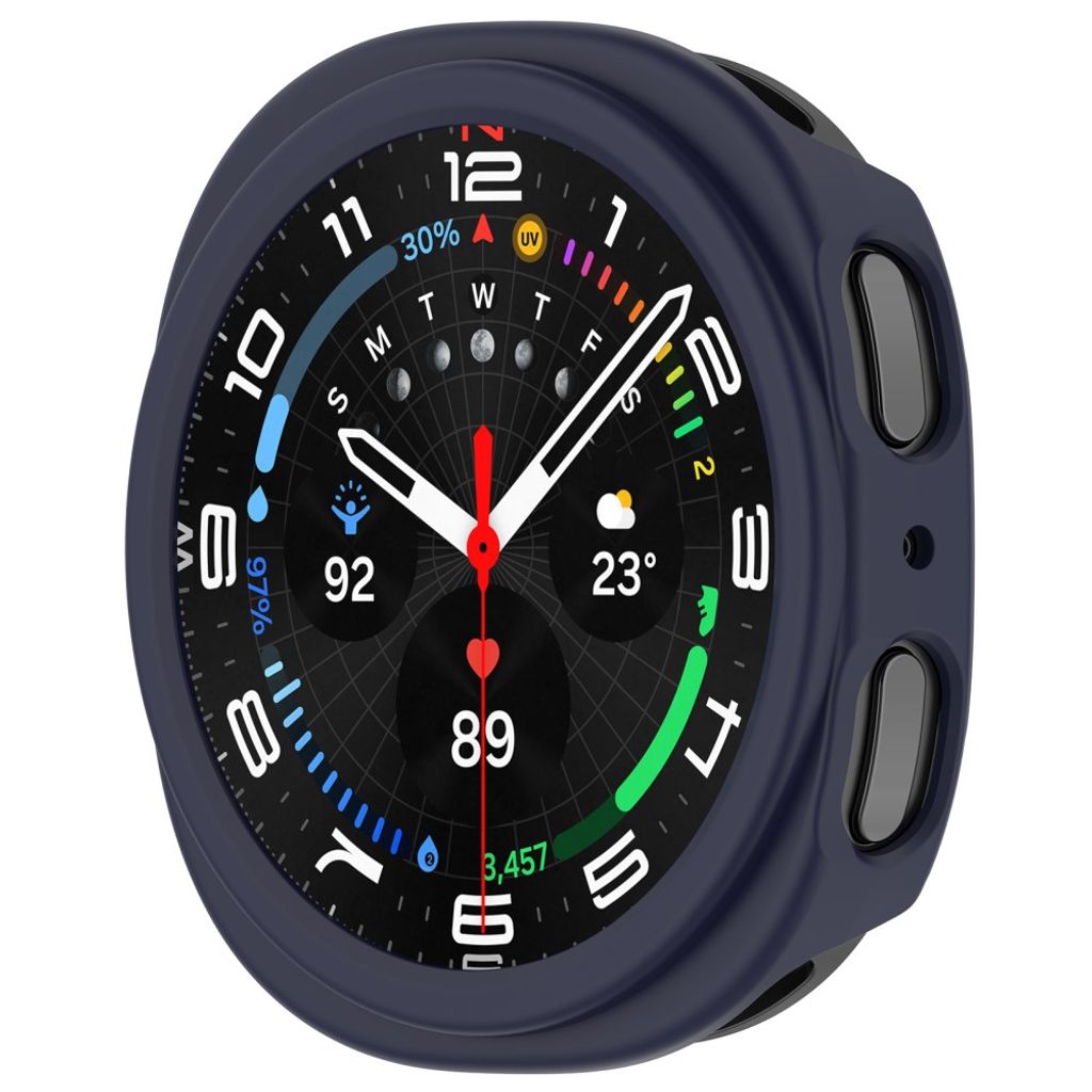 Samsung Galaxy Watch9 44mm Rammedeksel - Mørkblå
