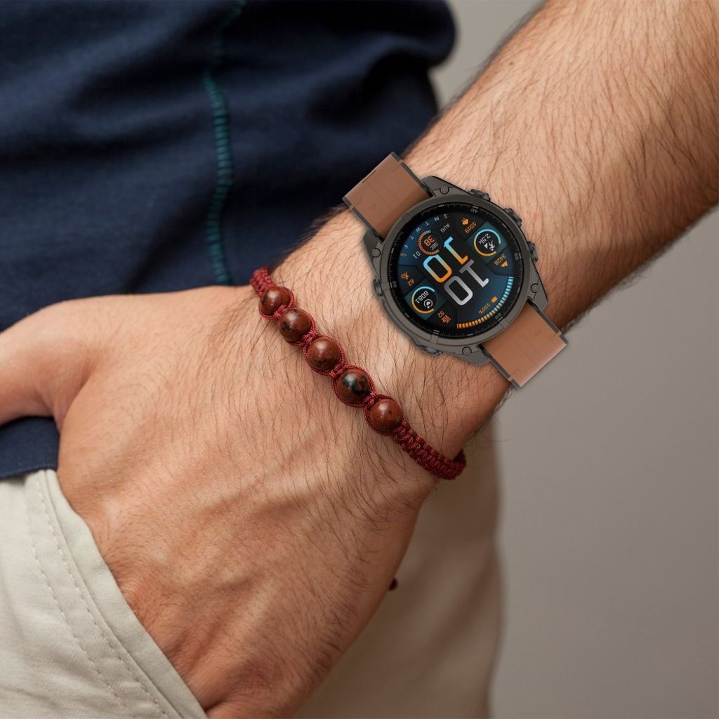 Garmin Quatix 8/Enduro 3/Fenix 8 etc. Klockarmband – Brun