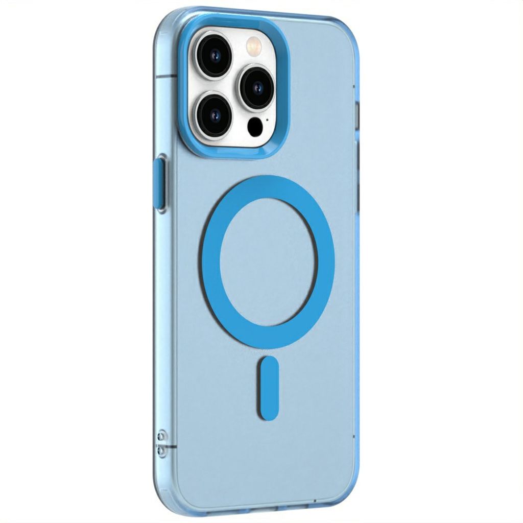 Candy Series iPhone 13 Pro Max MagSafe-yhteensopiva Kuori - Sininen