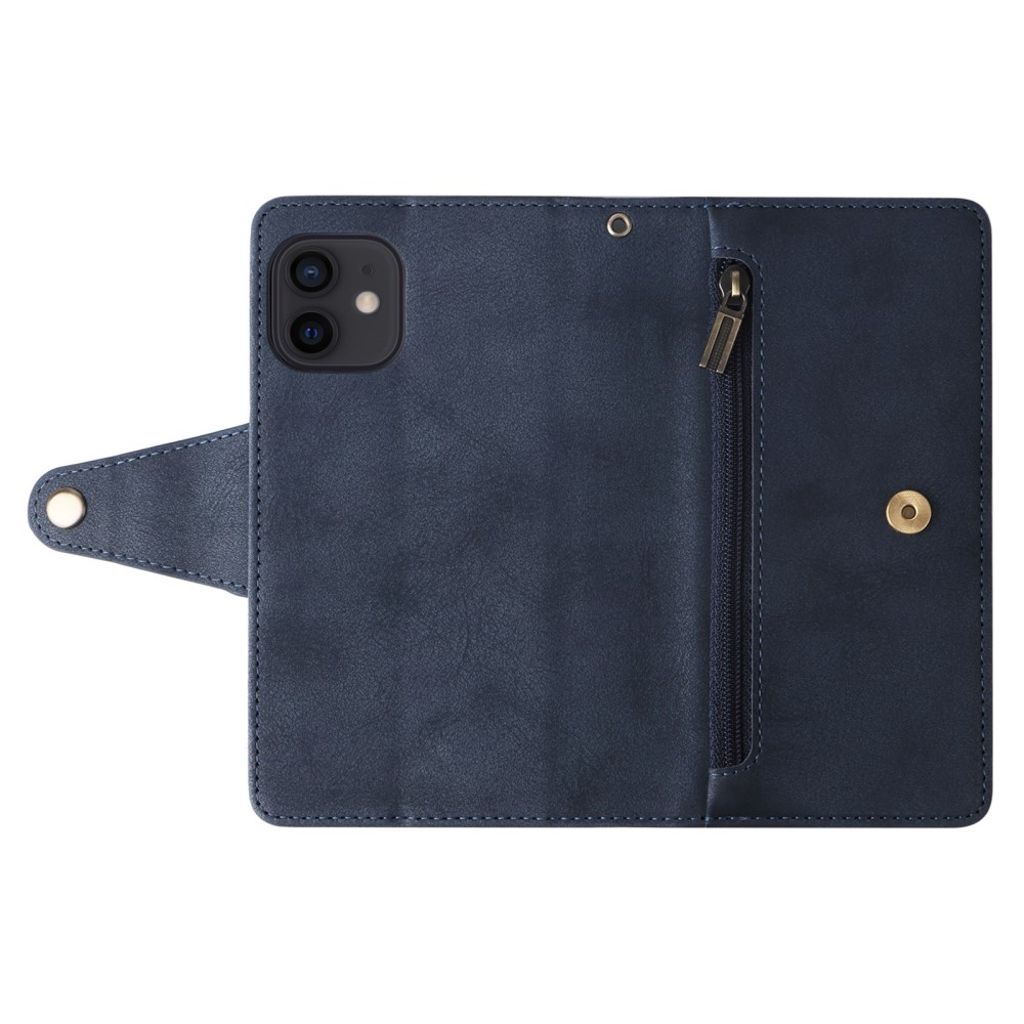 iPhone 12 Mini Kotelo Jalusta - Sininen