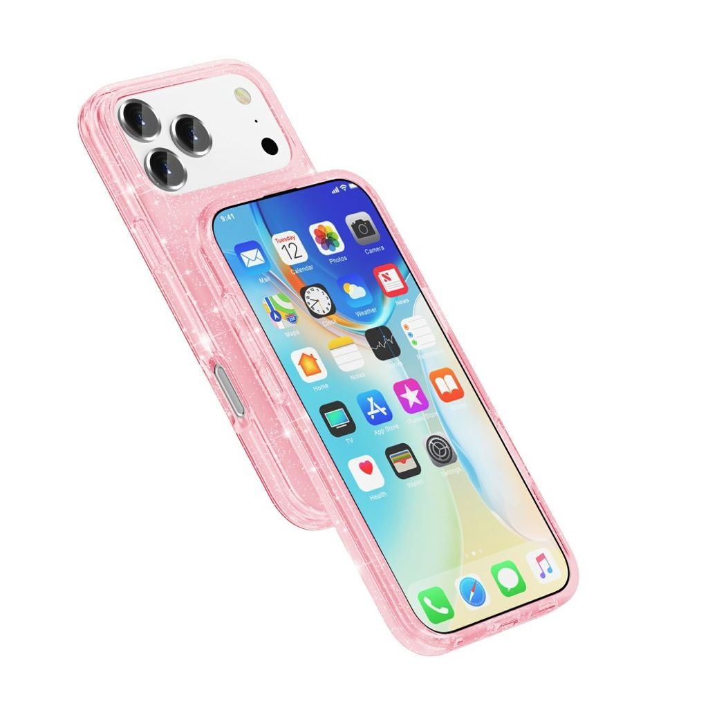 iPhone 17 Pro Acrylic Phone Case - Pink