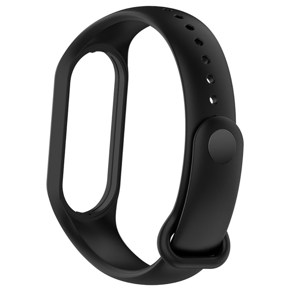 Xiaomi Mi Band 7/6/5 TPU-kellonranneke - Musta