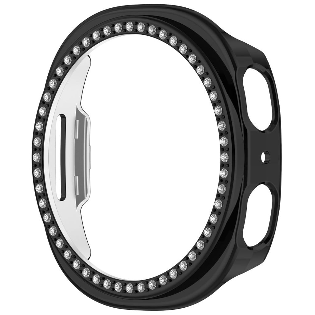 Samsung Galaxy Watch9 44mm Deksel med rhinsteiner - Svart