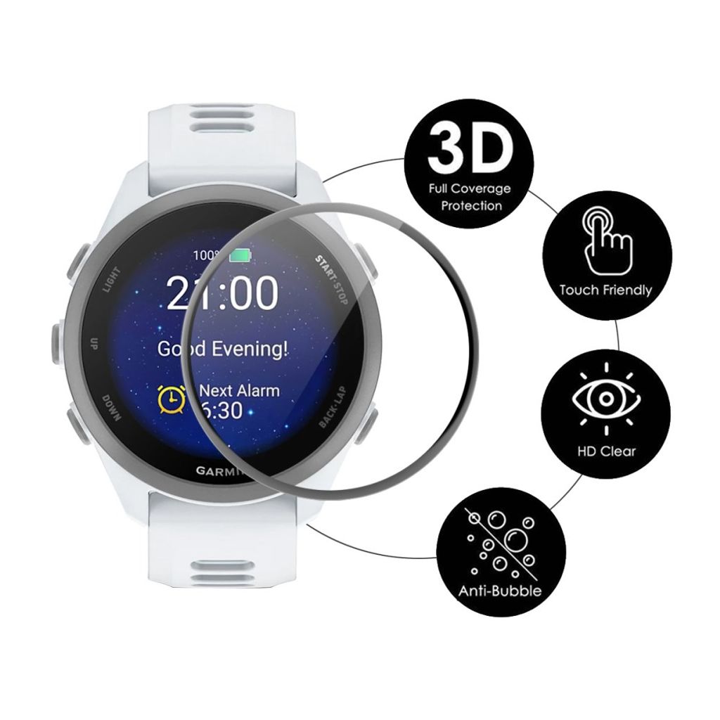 ENKAY HAT PRINCE Garmin Forerunner 170 Skærmbeskyttelse PC+PMMA – Gennemsigtig