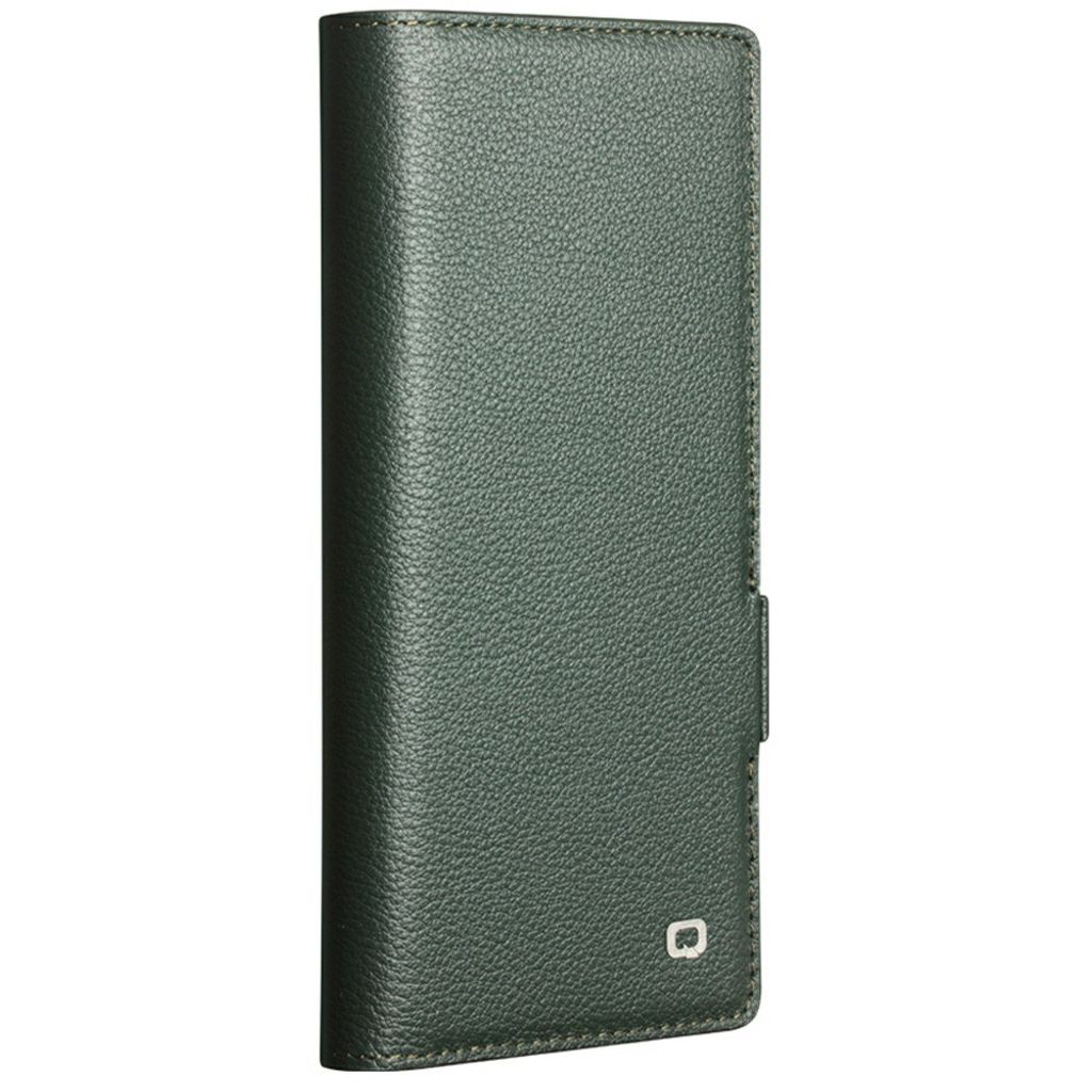 QIALINO Samsung Galaxy Z Fold8 Ultra Flip cover i ægte læder - Grøn