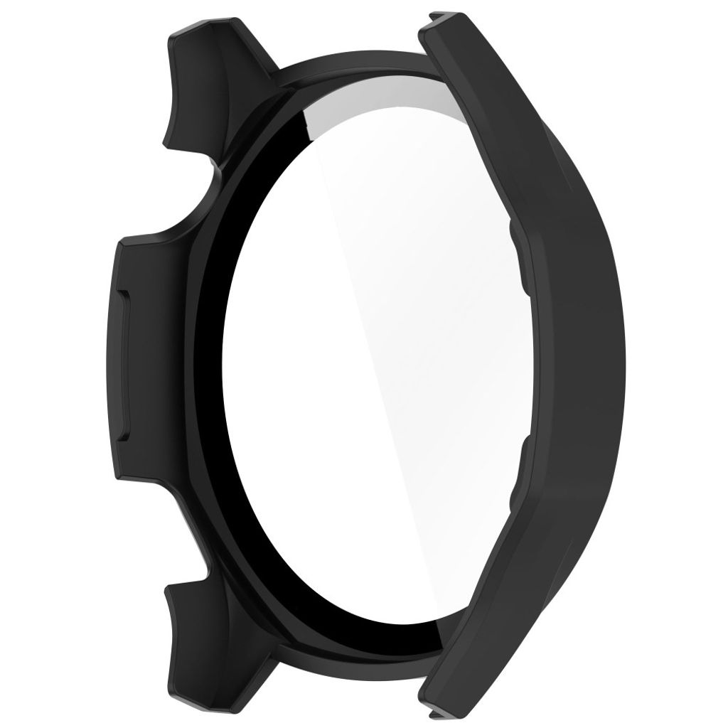 Huawei Watch GT 5 46mm Cover med Skærmbeskyttelse med kantmarkering – sort