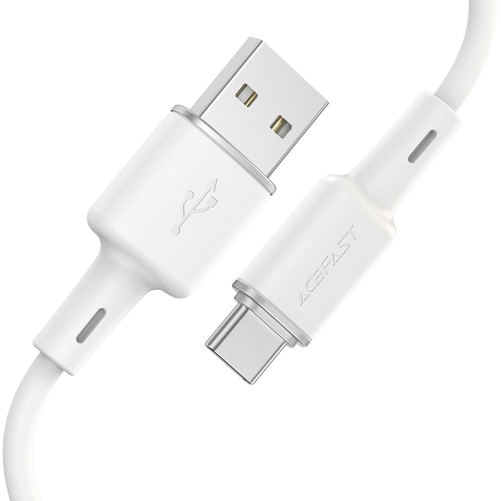 Acefast USB cable - USB Type C 1.2m, 3A svart (C2-04 black)