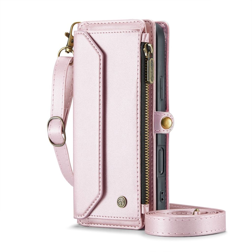 CASEME iPhone 16 Plus Cover with 10 Card Slots - Pink