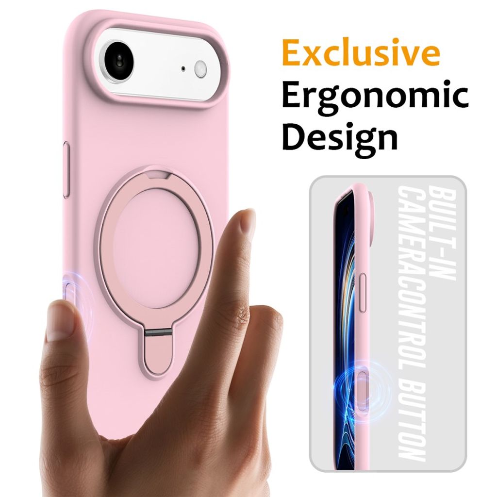 iPhone Air MagSafe Kickstand Case – Pink