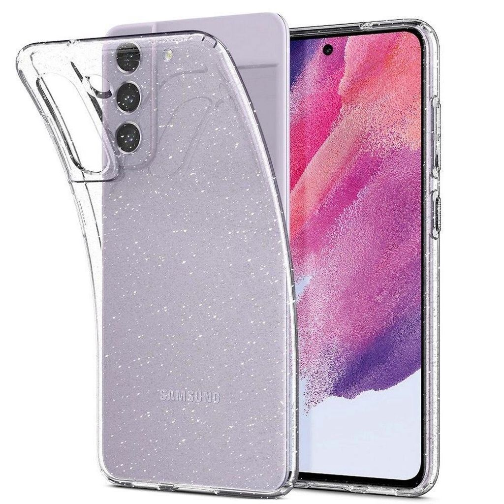 Spigen Samsung Galaxy S21 FE Liquid Cyrstal Deksel - Glitter Crystal ...