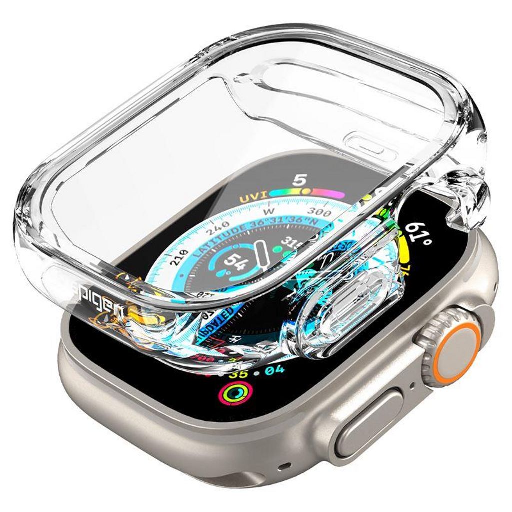 Spigen Apple Watch Ultra 4/3/2/1 49mm Skal Ultra Hybrid - Transparent