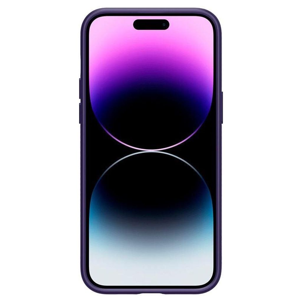 Spigen iPhone 14 Pro Max Liquid Air Skal Deep Purple Teknikdelar.se
