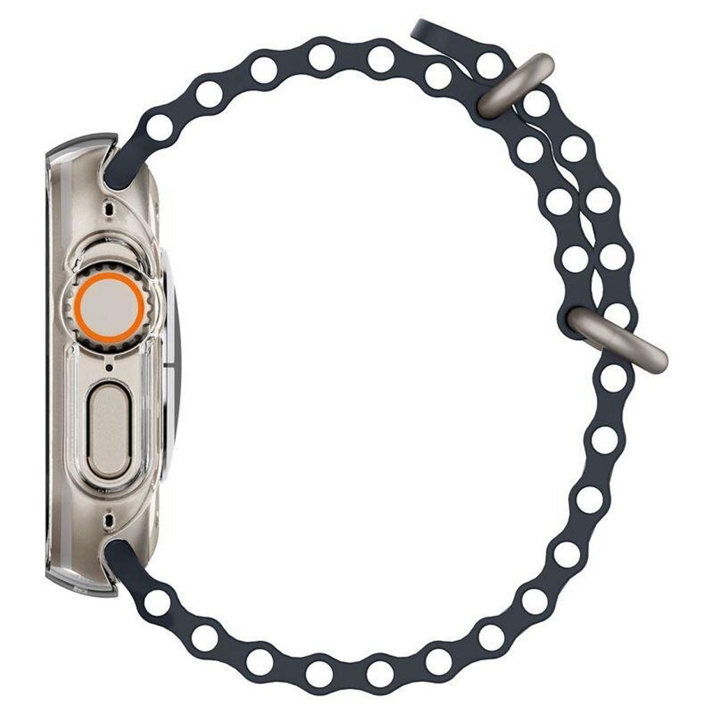 Spigen Apple Watch Ultra 4/3/2/1 Thin Fit Kuori (49mm) - Läpinäkyvä